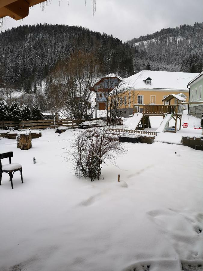 Gasthof Zum Falkenstein Schwarzau im Gebirge Exterior foto